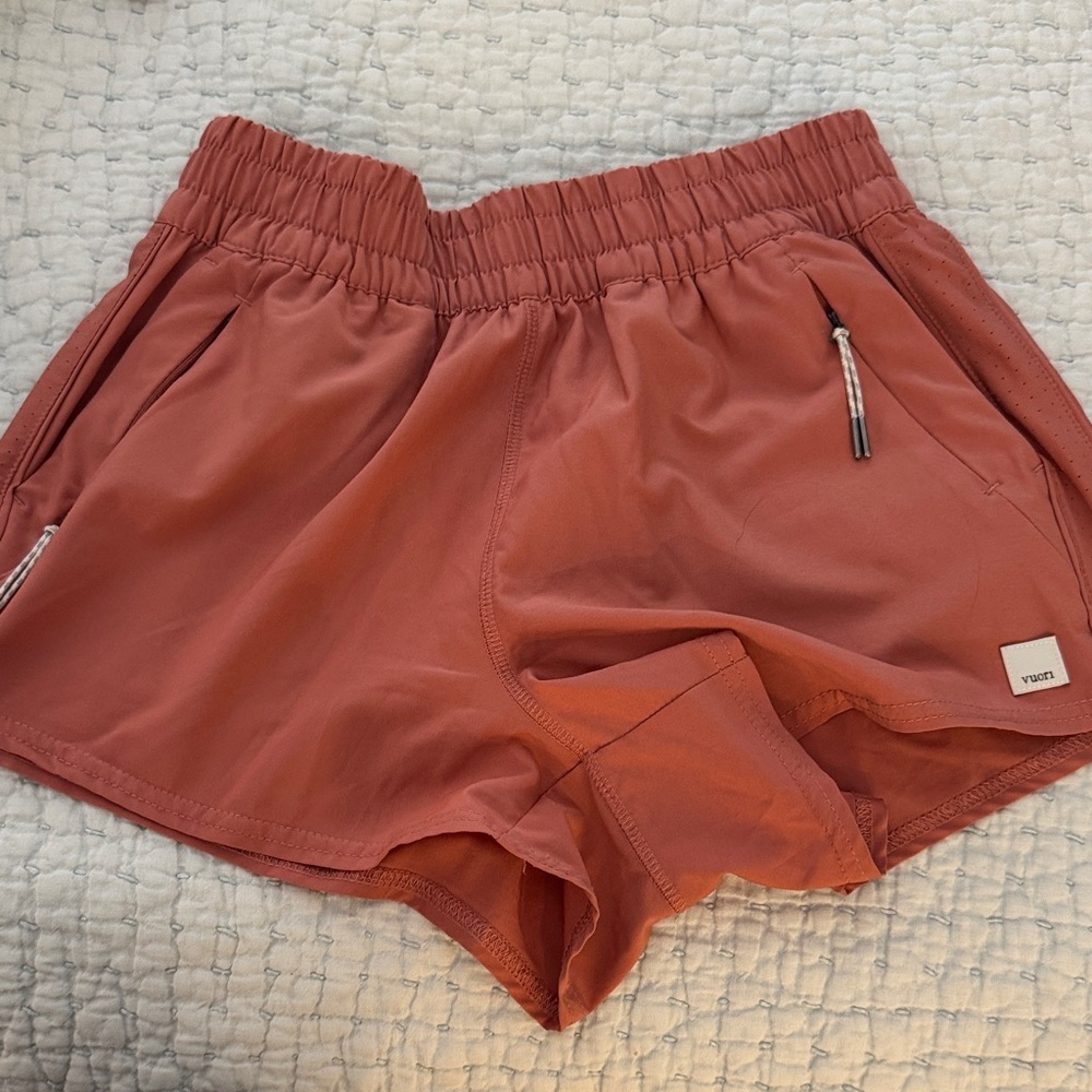Vuori Rust Athletic Running Shorts